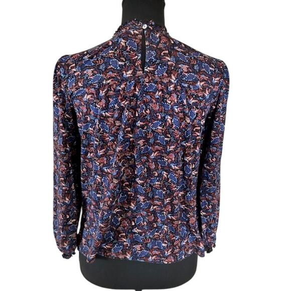 Lucky Brand Floral Boho Blouse, size Large - Picture 3 of 6